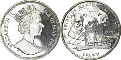 World Coins - Coin, Isle of Man, Elizabeth II, Crown, 1997, Pobjoy Mint, Fridtjof Nansen