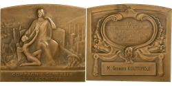 World Coins - France, Medal, Compagnie Générale d'Electricité, Bronze, Blin,