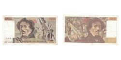 World Coins - France, 100 Francs, Delacroix, 1989, G.144, EF(40-45), Fayette:69.13C