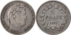 World Coins - Coin, France, Louis-Philippe, Franc, 1834, Paris, , Silver, KM:748.1