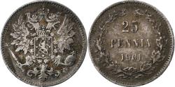 World Coins - Finland, Nicholas II, 25 Penniä, 1901, Silver, , KM:6.2