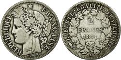 World Coins - Coin, France, Cérès, 2 Francs, 1871, Paris, , Silver, Gadoury:530