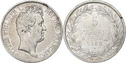 World Coins - France, Louis-Philippe, 5 Francs, 1830, Rouen, Silver, , Gadoury:676