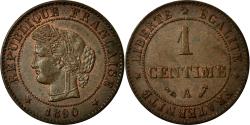 World Coins - Coin, France, Cérès, Centime, 1890, Paris, , Bronze, Gadoury:88