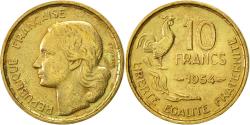 World Coins - Coin, France, Guiraud, 10 Francs, 1954, Paris, , Aluminum-Bronze