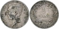 World Coins - Belgium, Franc, 1911, Brussels, Silver, , KM:Pn176