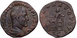 Ancient Coins - Roman Empire, Maximinus I Thrax, Sestertius, 235-236, Rome, Bronze,