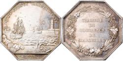 World Coins - France, Token, Chambre de Commerce de Marseille, 1775, Silver, Dubois.A