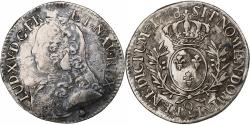 World Coins - France, Louis XV, 1/5 Écu aux branches d'olivier, 1728, Perpignan, Silver
