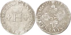 World Coins - Coin, France, Demi Gros de Nesle, 1551, Paris, , Silver, Sombart:4458