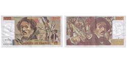 World Coins - France, 100 Francs, Delacroix, 1983, W.67, EF(40-45), Fayette:69.7, KM:154b