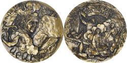 World Coins - France, Medal, Eustache Lesueur, "Réunion d'Amis", Peinture, 1977,
