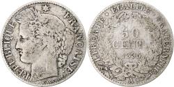 World Coins - France, Cérès, 50 Centimes, 1895, Paris, , Silver, KM:834.1