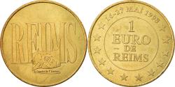 World Coins - France, Token, 1 Euro de Reims, Sourire de l'Europe, 1998,