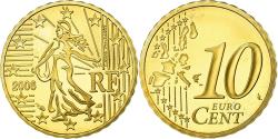 World Coins - France, 10 Euro Cent, 2006, BE, , Brass, KM:1285