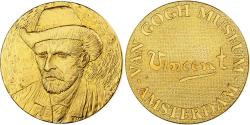 World Coins - France, Medal, Peinture, Van Gogh, , Gilt Bronze