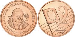 World Coins - Vatican, Medal, 2 C, Essai-Trial Benoit XVI, 2008, Copper,