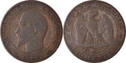 World Coins - Coin, France, Napoléon III, 5 Centimes, 1855, Strasbourg, , Bronze