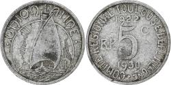 World Coins - France, Toulouse, 5 Centimes, 1922, , Aluminium