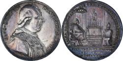 World Coins - Vatican, Medal, Pie VI, Visite à Augsbourg, An VIII, 1782, Hamerani,