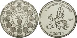 World Coins - France, Medal, L'Europe des XXVII, La Slovénie entre dans l'Euro, 2007