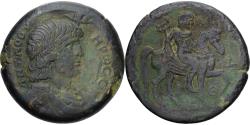 Ancient Coins - Egypt, Antinous, Drachm, 134-135, Alexandria, Bronze, , RPC:III-6062