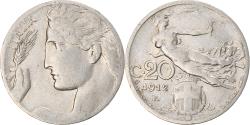 World Coins - Coin, Italy, Vittorio Emanuele III, 20 Centesimi, 1912, Rome, , Nickel