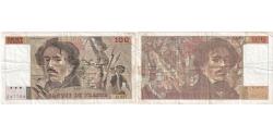 World Coins - France, 100 Francs, Delacroix, D.237 247708, VF(30-35)
