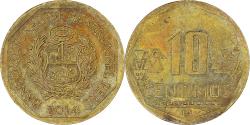 World Coins - Coin, Peru, 10 Centimos, 2014