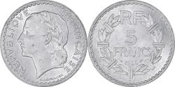World Coins - Coin, France, Lavrillier, 5 Francs, 1945, Beaumont - Le Roger, , Aluminum