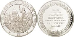 World Coins - France, Medal, L'Histoire de France, Clovis, French Fifth Republic, History