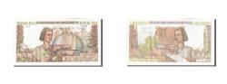 World Coins - Banknote, France, 10,000 Francs, 10 000 F 1945-1956 ''Génie Français'', 1955