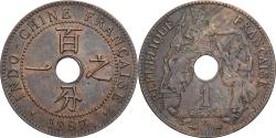 World Coins - French Indochina, 1 Centième, 1897, Paris, Bronze, , KM:8