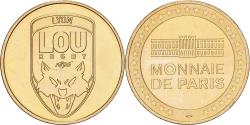 World Coins - France, Token, Lyon LOU Rugby, 2017, Copper-nickel Aluminium, MDP,