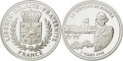 World Coins - France, Medal, Le Serment de Koufra, History, , Silver