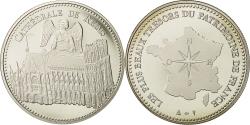 World Coins - France, Medal, Les plus beaux trésors du patrimoine de France, Cathédrale de