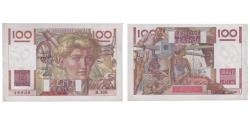 World Coins - France, 100 Francs, Jeune Paysan, 1947, B.199, AU(50-53), Fayette:28.14, KM:128b
