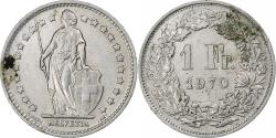 World Coins - Switzerland, Franc, 1970, Bern, Copper-nickel, , KM:24a.1