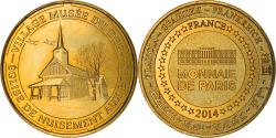 World Coins - France, Token, Tourist Token, 51/ Village-Musée du Der - Eglise, 2014, Monnaie