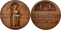 World Coins - Finland, Medal, Politics, Society, War, , Bronze