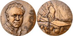 World Coins - France, Medal, Raoul Dufy, Bronze, Renée Vautier,