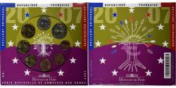 World Coins - France, Coffret 1c. à 2€, BU, 2007, MDP,