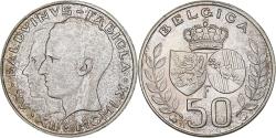 World Coins - Belgium, 50 Francs, 50 Frank, 1960, Brussels, Silver, , KM:152.1
