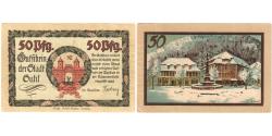 World Coins - Germany, Suhl, 50 Pfennig, AU(55-58)