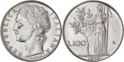 World Coins - Coin, Italy, 100 Lire, 1979, Rome, , Stainless Steel, KM:96.1