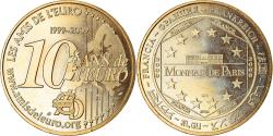 World Coins - France, Token, Touristic token, Paris - Les amis de l'Euro - 10 ans de l'Euro