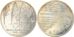 World Coins - Portugal, 8 Euro, 2005, Lisbon, , Silver, KM:773