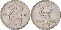 World Coins - Coin, Sweden, 25 Öre, 1962