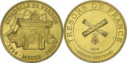 World Coins - France, Token, Touristic token, 55/ Citadelle de Verdun, 2010, MDP,
