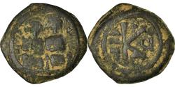 Ancient Coins - Coin, Justin II, Half Follis, 569-570, Constantinople, , Copper